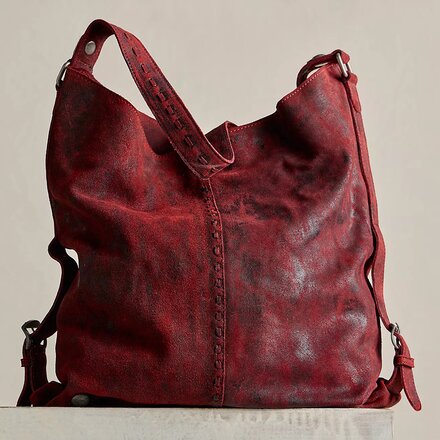 Free People - Dallas Distressed Lea Bag - Women's