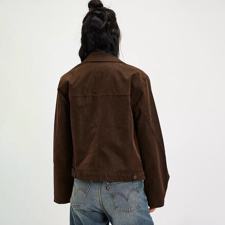 Free People - Blair Vegan Suede Sierra Jacket - Women's