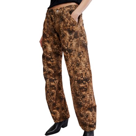 Free People - Fable Low Rise Bowed Jean - Women's