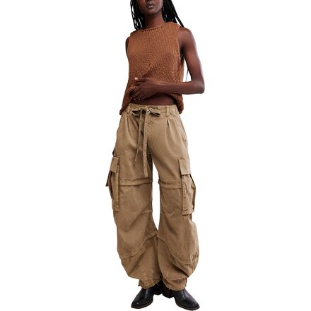 Free People - Reef Curved Cargo Twill Pant - Women's