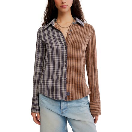 Benny Slim Yd Plaid Shirt - Women's
