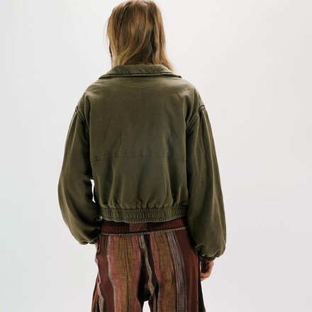 Free People - Birdie Washed Jacket - Women's