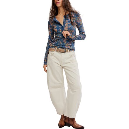Free People - Jamie Printed Henley - Women's
