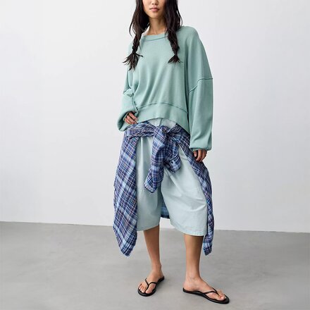 Free People - Skyline Tee Pullover Sweatshirt - Women's