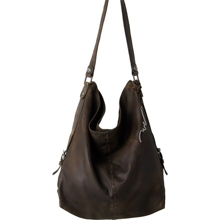 WTF Dallas Distressed Leather Tote