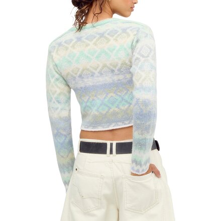 Free People - Skye Patterned Cardigan - Women's