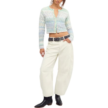 Free People - Skye Patterned Cardigan - Women's