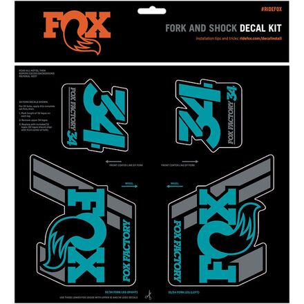 Heritage Fork and Shock Decal Kit