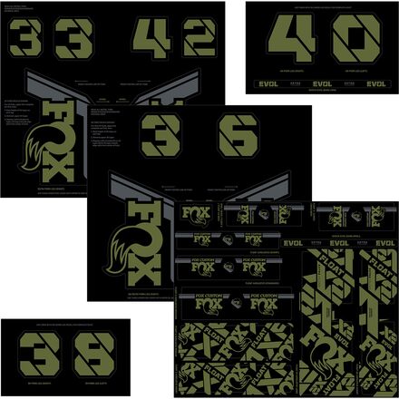 Fork & Shock Decal Kit