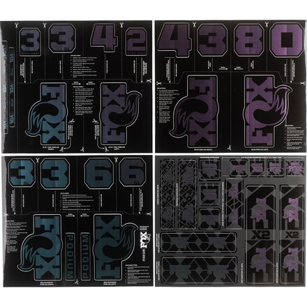 Fork and Shock Decal Kit