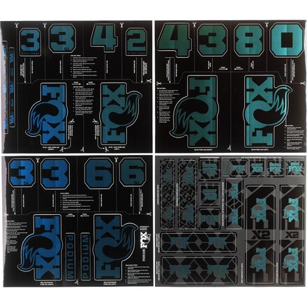 Fork and Shock Decal Kit