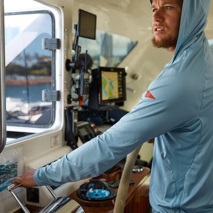 Florence Marine X - Sun Pro Long-Sleeve Hooded UPF Shirt - Men's