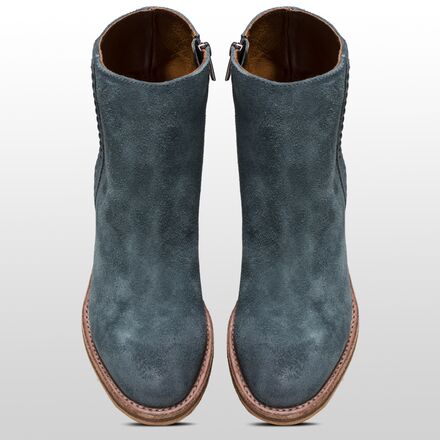 frye reed feather bootie