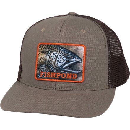 Fishpond - Slab Trucker Hat - Sandstone/Brown
