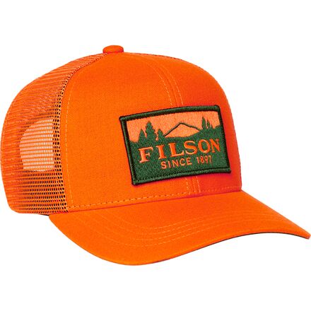 Filson - Logger Mesh Cap - Men's - Blaze Orange
