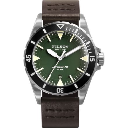 Filson - The Dutch Harbor Leather 43mm Watch