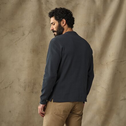 Filson - Waffle Knit Thermal Crewneck Top - Men's