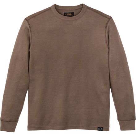 Filson - Waffle Knit Thermal Crewneck Top - Men's