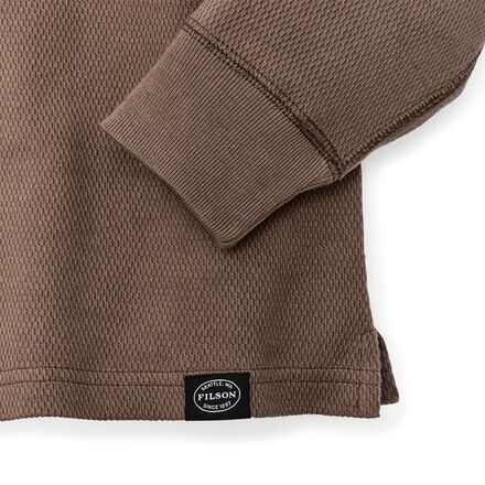 Filson - Waffle Knit Thermal Crewneck Top - Men's