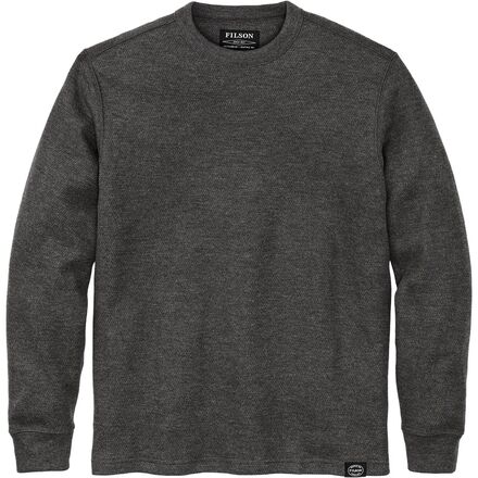 Filson - Waffle Knit Thermal Crewneck Top - Men's