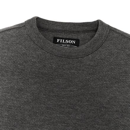 Filson - Waffle Knit Thermal Crewneck Top - Men's
