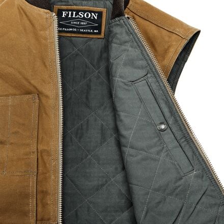 Filson - Tin Cloth Insulated Work Vest - Men's