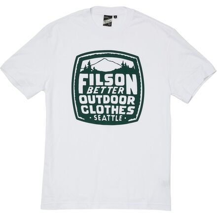 Filson - Buckshot T-Shirt - Men's - Bright White/Seal
