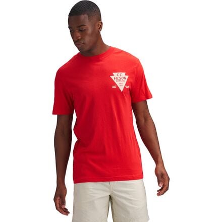 Filson - Short-Sleeve Ranger Graphic T-Shirt - Men's - Red/Arrow