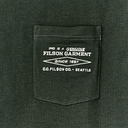 Filson - Embroidered Pocket Short-Sleeve T-Shirt - Men's