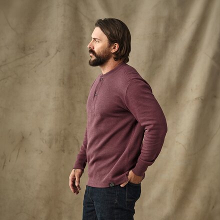 Filson - Waffle Knit Henley - Men's