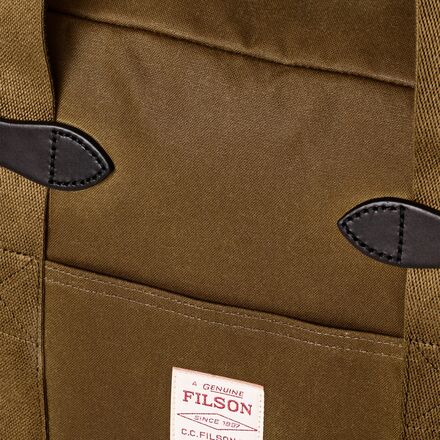 Filson - Tin Cloth Tote Bag + Zipper
