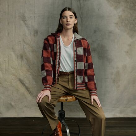 Filson - Checkered Wool Cardigan - Women's
