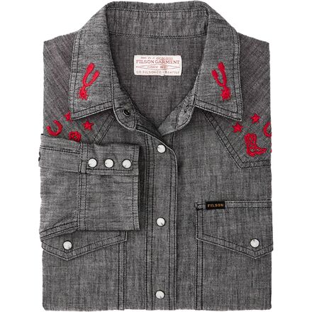 Filson - Embroidered Western Shirt - Women's