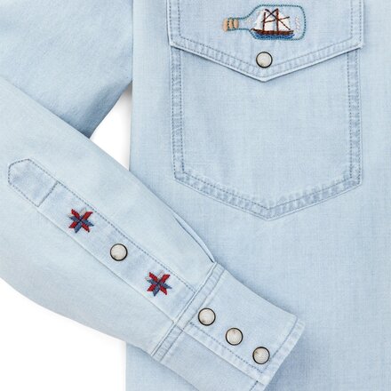 Filson - Embroidered Western Shirt - Women's