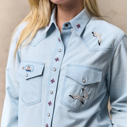 Filson - Embroidered Western Shirt - Women's