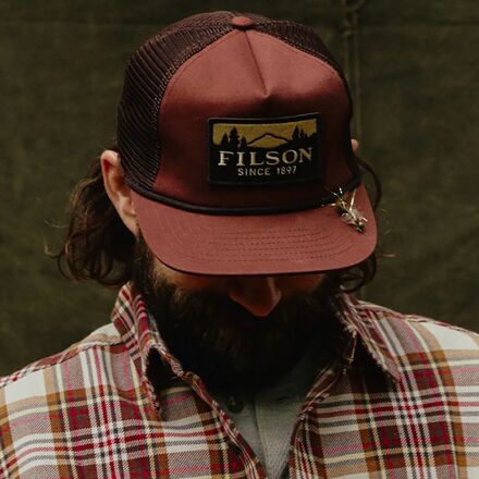 Filson - Trucker Mesh Cap + Scenic Patch Embroidery