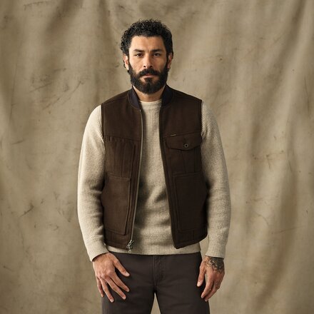 Filson - Insulated Wool Work Vest - Men's