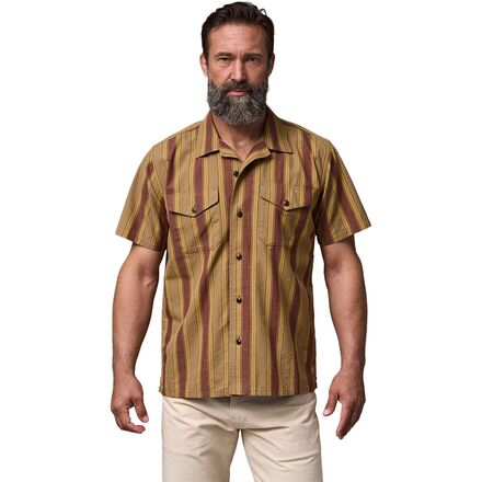 Chambray Camp Short-Sleeve Shirt - Men's