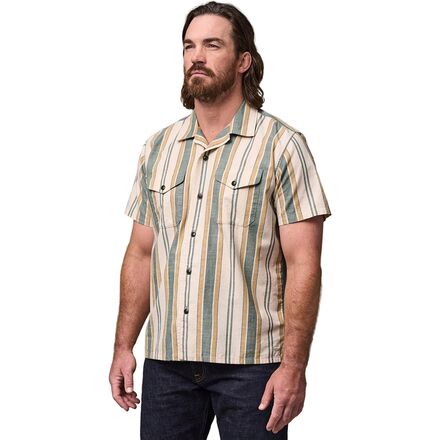 Chambray Camp Short-Sleeve Shirt - Men's