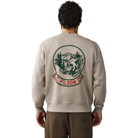 Bear Graphic Crewneck Sweatshirt - Men's