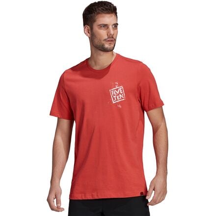 Five Ten - Stealth Cat T-Shirt - Men's - Crew Red