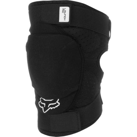 Fox Racing Launch Knee Guard – Slijtvaste Kniebeschermers Met D3O, Voorgevormd & Ventilerend (Zwart)