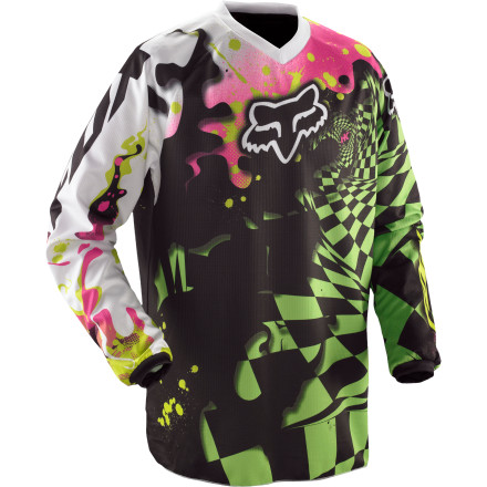 Fox Racing - HC Checked Out Jersey - Long-Sleeve - Men's