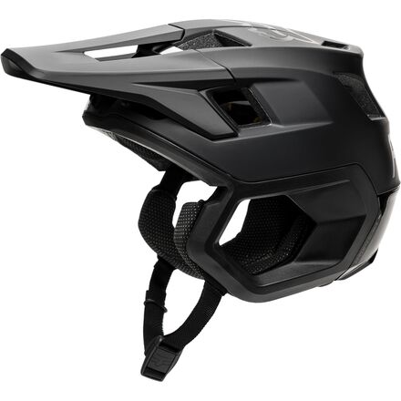 New Fox Mountain Bike DROPFRAME PRO MIPS Protection Helmet in Two Tone Black 
