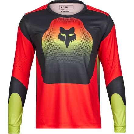 Fox Racing - Ranger Revise Long Sleeve Jersey - Kids' - Red/Yellow Revise