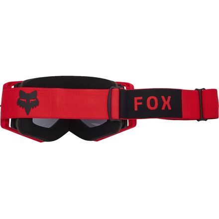 Fox Airspace Afterburn Goggle - Maschera Da Sci/MTB Nera | Lente Lexan Con Protezione UV, Doppia Lente Inclusa, Cinturino Antiscivolo