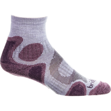 Bridgedale - Cool Fusion Trail Diva 3/4 Crew Sock - Women's