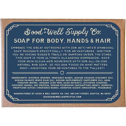 Good and Well Supply Co. - Rainier Bar Soap