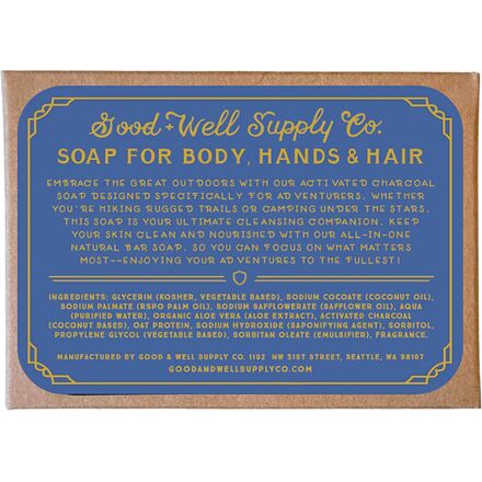 Good and Well Supply Co. - Yellowstone Bar Soap