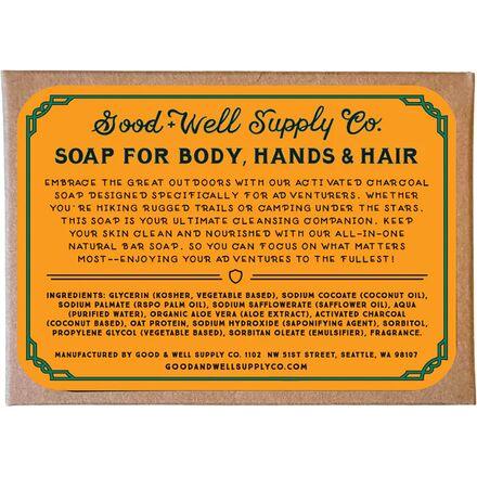 Good and Well Supply Co. - Zion Bar Soap